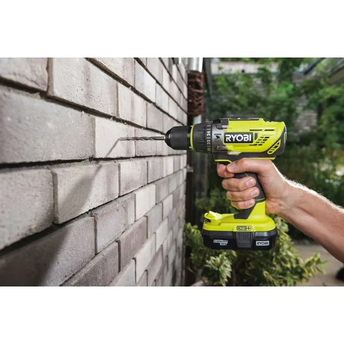 Ryobi Pack 4 outils ONE+ 18V R18CK4F-252S avec batteries 5Ah et 2Ah