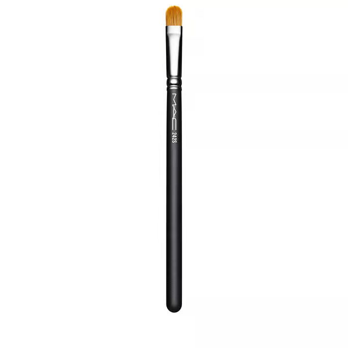 MAC Pinceau à paupières synthétique pour maquillage, pinceau yeux 242S, pour femmes MAC Pinceau à paupières synthétique pour maquillage, pinceau yeux 242S, pour femmes