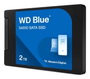Western Digital WD Blue SA510 2TB SSD SATA 2.5" - Disque SSD pour PC et créateurs de contenu, vitesse lecture 560 Mo/s