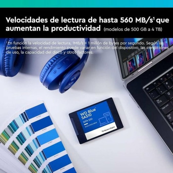 Disque dur Western Digital WDS200T3B0A 2 TB SSD