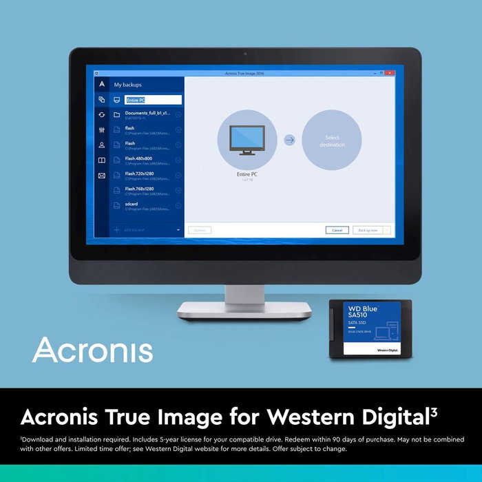 Disque dur Western Digital WDS200T3B0A 2 TB SSD