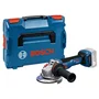 Bosch Meuleuse angulaire sans fil 18 V GWS 18V-11 S solo L, 1100 W, 6 vitesses réglables, pour tronçonnage et meulage