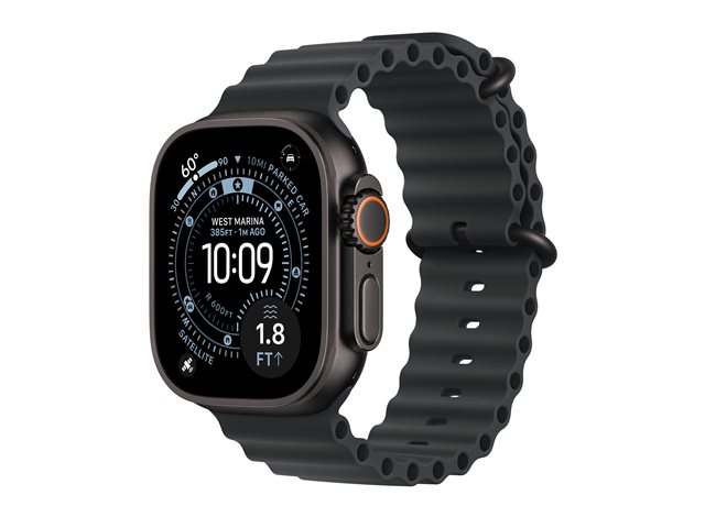 Apple Watch Ultra 3 Montre Connectée Titanium Grade 5 GPS LTE 5G S10 42h Autonomie 49mm Écran Retina LTPO3 Santé Sport