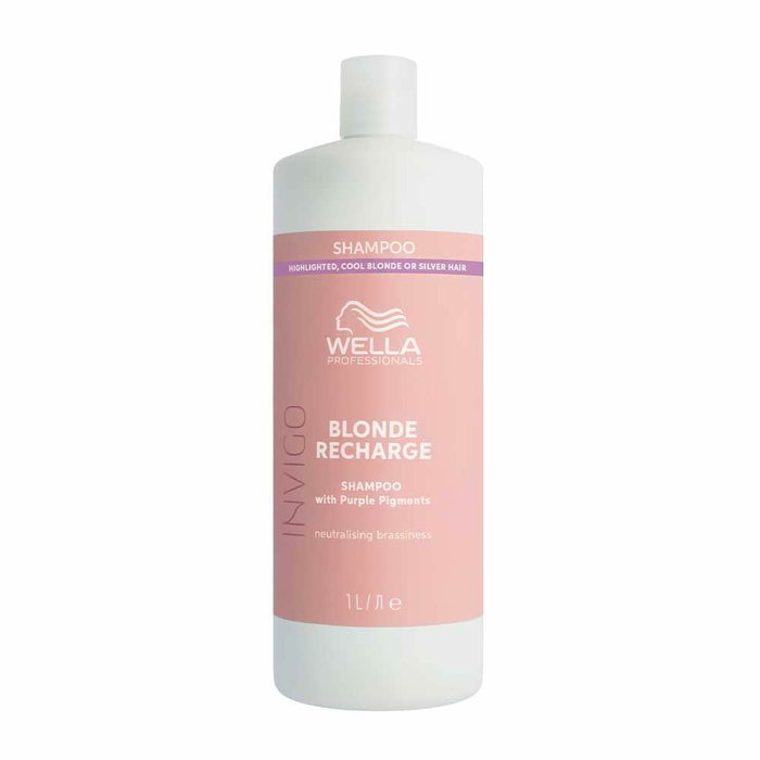 Wella Professionals Invigo Blonde Recharge Shampooing 1000 ml Wella Professionals Invigo Blonde Recharge Shampooing 1000 ml