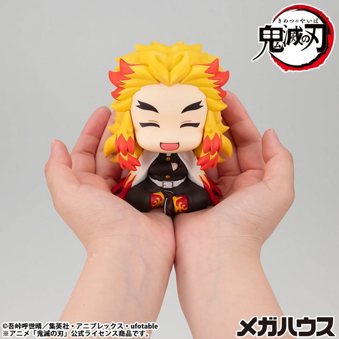 Megahouse Demon Slayer: Kimetsu no Yaiba Statuette Look Up Rengoku Kyoujurou Smile Ver. 11 cm