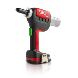 REMACHES TUDELA Remachadora a Batería IERO 5.0 pour rivets de 2.4-5.0 mm, 18V Li-Ion