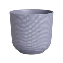 ELHO Pot de fleurs Jazz Rond Violet - Diamètre 34.5 cm Hauteur 32 cm - Intérieur - 100% recyclé - Garantie 3 ans