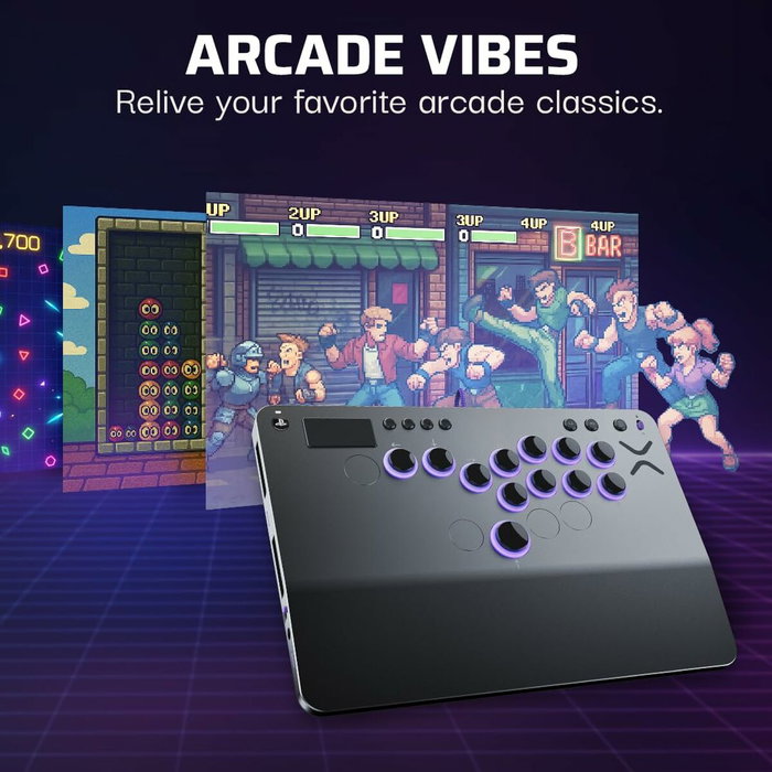 Turtle Beach Victrix Pro KO Leverless Fight Stick - Gris