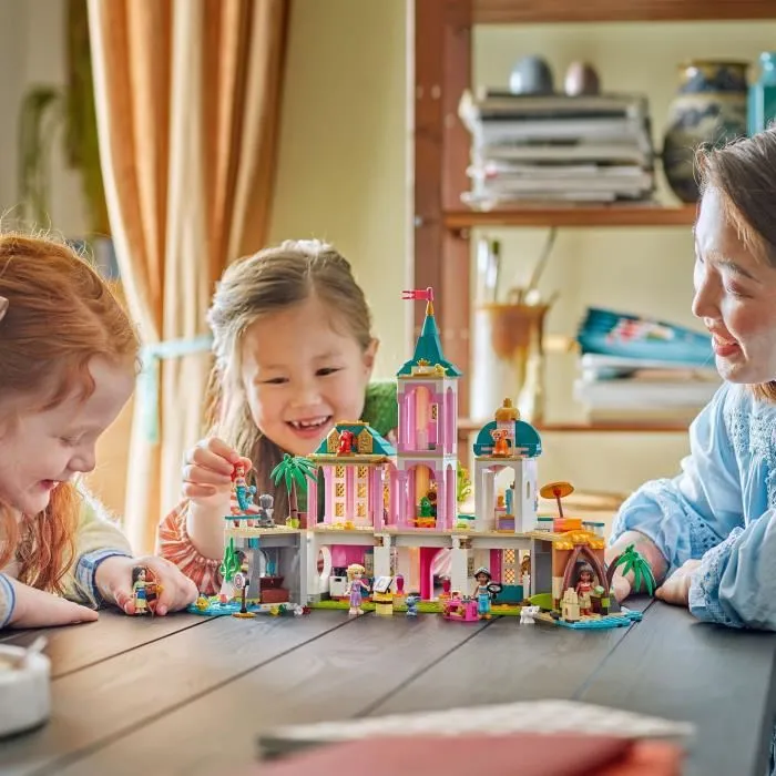 Lego 43267 Château des Princesses Disney et Animaux Royaux - Set de Construction - À Partir de 6 Ans