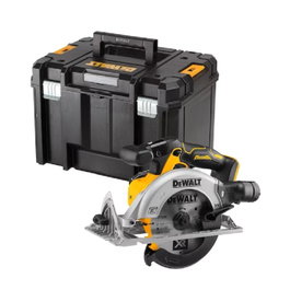 DEWALT XR 18V Sierra Circular avec Rail de Guidage et Adaptateur AirLock (Lame 165mm)