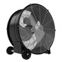 Ventilateur de sol industriel Cecotec ProIndustry 2000, 120W, 3 vitesses, alu, noir