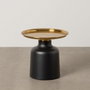 BigBuy Home Table d'appoint Noir et Doré