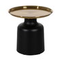 BigBuy Home Table d'appoint Noir et Doré
