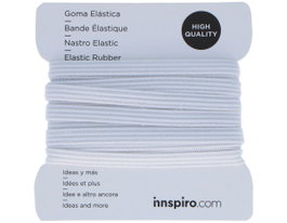 Innspiro Goma Elástica Blanco Crudo 5,3mm x 3m