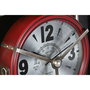 Horloge Murale Home ESPRIT Noir Rouge Doré PVC Métal Moto Vintage 60 x 18 x 120 cm