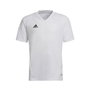 Maillot de Football à Manches Courtes pour Enfants Adidas Con22 Y Blanc