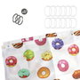 ORYX Rideau de douche Donuts 180x200cm imperméable