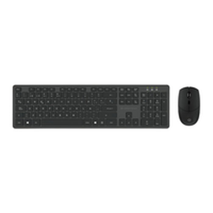 clavier et souris Conceptronic 120848407201 Noir Espagnol Qwerty