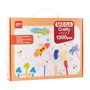 APLI KIDS - Set de Loisirs Créatifs 1300 Pièces pour Enfants - Jeu de Bricolage et Activités Manuelles - Livre d'Exemples - À partir de 4 ans
