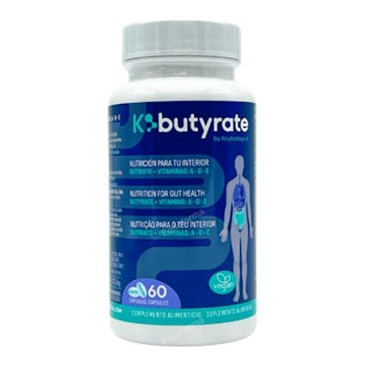 KEYBIOLOGICAL K-Butyrate Kbutyrate 30Cap. - 30 gélules - Complément alimentaire postbiotique avec acide butyrique (butyrate) vegan, vitamine A, D, E KEYBIOLOGICAL K-Butyrate Kbutyrate 30Cap. - 30 gélules - Complément alimentaire postbiotique avec acide butyrique (butyrate) vegan, vitamine A, D, E