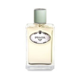 Prada Infusion D'Iris Eau de Parfum Vaporisateur 100 mL, Fragrance Florale et Boisée avec Iris, Notes de Mandarine et Encens
