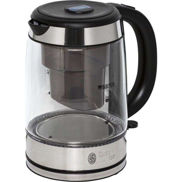 Russell Hobbs Clarity Bouilloire en Verre avec Filtre BRITA 1L