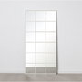 BigBuy Home Miroir mural Blanc Vertical Fenêtre 90 x 3 x 180 cm