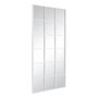 BigBuy Home Miroir mural Blanc Vertical Fenêtre 90 x 3 x 180 cm