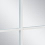 BigBuy Home Miroir mural Blanc Vertical Fenêtre 90 x 3 x 180 cm