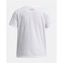 T shirt à manches courtes Enfant Under Armour Big Logo Blanc 11-12 Ans