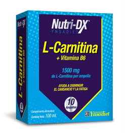 YNSADIET L-Carnitine 1500mg 10 ampoules