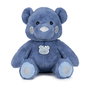 Famosa Peluche Ours Boutique 54 cm - Couleurs Bleu et Rose - Design avec Joues et Pattes à Paillettes Argentées - Réf. 76/21762