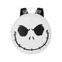 Disney Pesadilla Antes de Navidad Mochila Ronde avec motif crâne et os, blanc, PVC, 25x25x9 cm