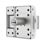 Abus Verrou de porte haute sécurité VP12R CB 45 W blanc à bouton 12 goupilles