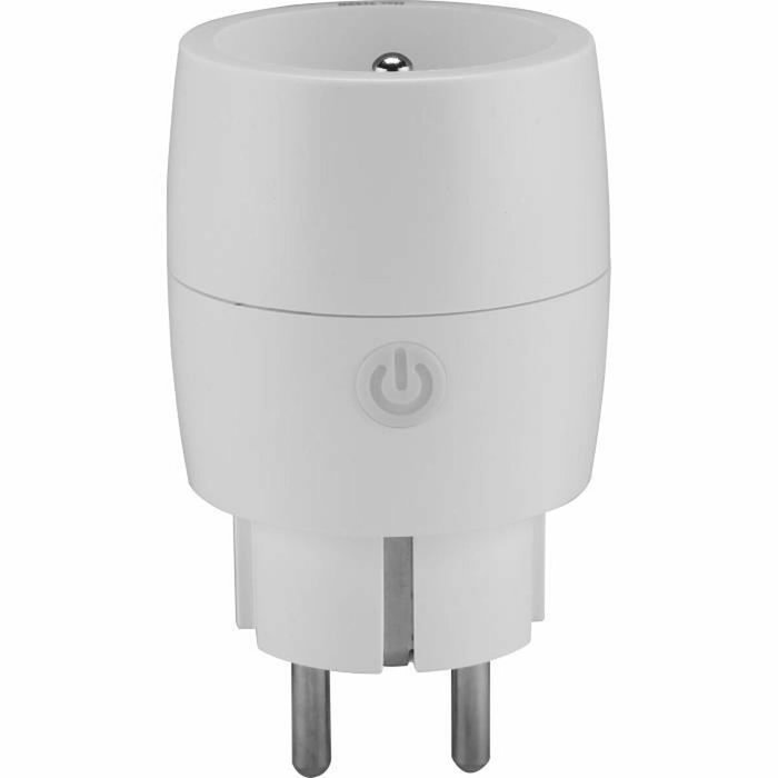 BigBuy Home Kit de 3 prises télécommandées mini avec télécommande, Blanc