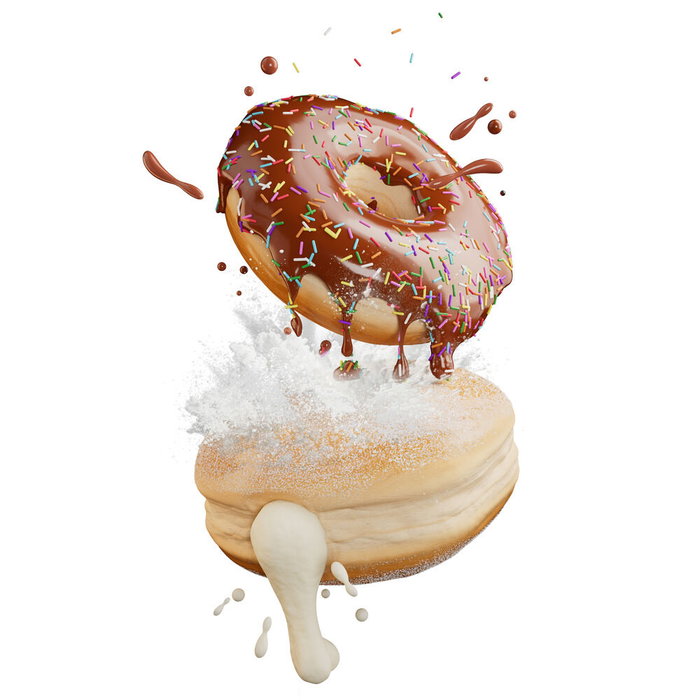 MGA Kit Slime Donut Chocolate Glaseado DIY Slime Life