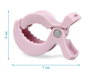KioKids Pinces pour Mousselines Rose (Pack de 4)