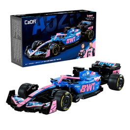CADA Alpine F1 A525 2025 Échelle 1:24 300 Pièces C55024W - Modèle F1 avec Licence Officielle