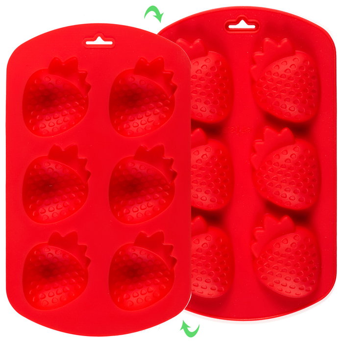 Cook Concept Moule 6 Cubes de Fruits en Silicone