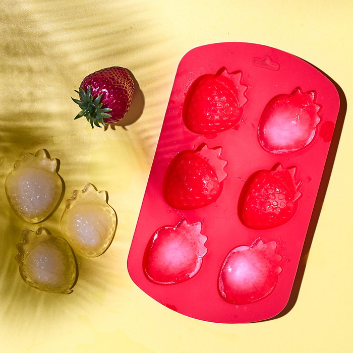Cook Concept Moule 6 Cubes de Fruits en Silicone