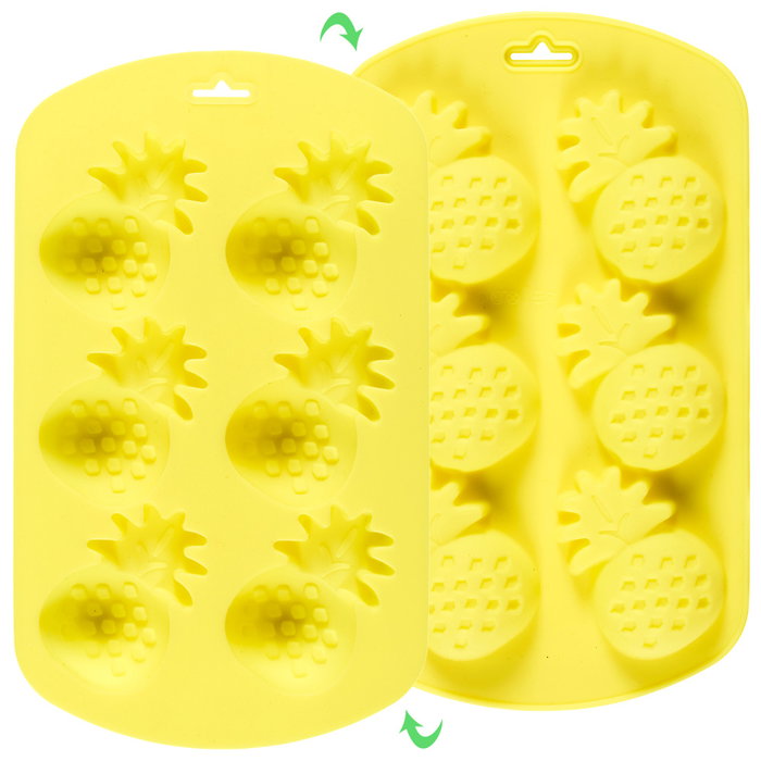 Cook Concept Moule 6 Cubes de Fruits en Silicone