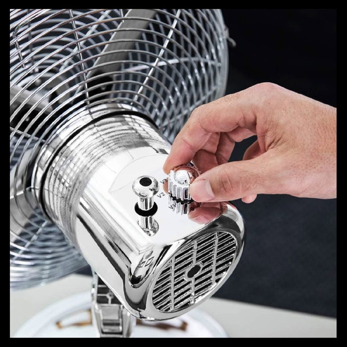 Ventilateur de Bureau Cecotec EnergySilence 620 RetroDesk 40 W Ventilateur de Bureau Cecotec EnergySilence 620 RetroDesk 40 W