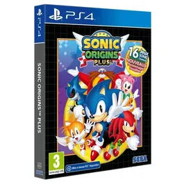 Sega - Sonic Origins Plus - Jeu PS4 - Collection remastérisée - Inclut 16 titres légendaires dont 12 jeux Game Gear - Avec nouveaux personnages, modes et défis