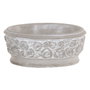 BigBuy Garden Cache-pot Gris Ciment 17 x 17 x 7 cm