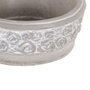 BigBuy Garden Cache-pot Gris Ciment 17 x 17 x 7 cm