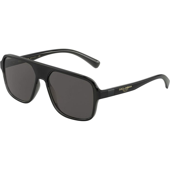 Lunettes de soleil Homme Dolce & Gabbana STEP INJECTION DG 6134 Noir Lunettes de soleil Homme Dolce & Gabbana STEP INJECTION DG 6134 Noir