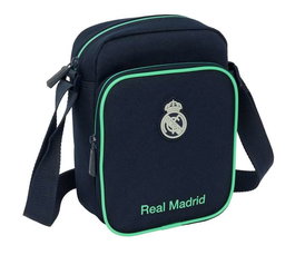 Safta Bandolera Real Madrid 2e équipement 25/26 - Sac bandoulière petit (16 x 22 x 6 cm)