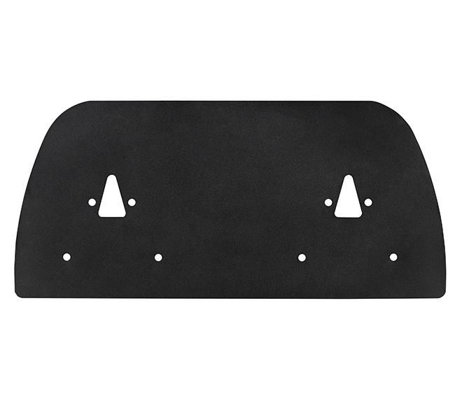 B-Tech BT4002-TCC Plaque de couverture pour socle au sol, masque les trous de fixation et poignées, 510 x 233.5 mm, pour colonnes jumelles