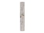 Giftdecor Tapis Artisanal 80x140 cm Motif Carreaux Gris Polyester et Coton (Set de 6)