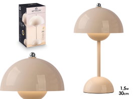 GIFTDECOR Lampe Bolet Beige 1.5W